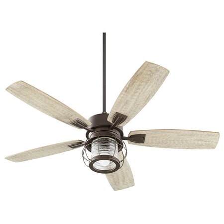 Quorum Galveston Fan Oiled Bronze 3525-86